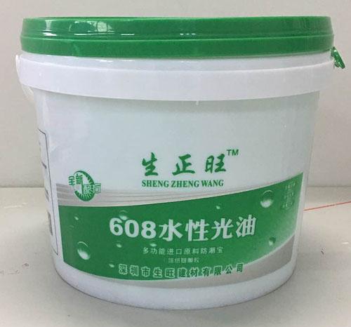608水性光油 5升